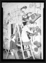 [Students Painting Mural]