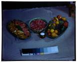[Table of food (advertisement)]