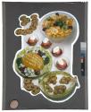 [Spread of fruit and cookies (advertisement)]