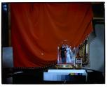 [Bride and groom statue and whiskey bottle (Golden Wedding)]