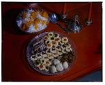 [Platter of cookies (advertisement)]