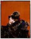 [Woman in furs (advertisement)]
