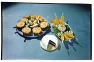 [Three dishes of food (advertisement)]
