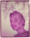 [Woman with plant branches]