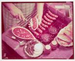 [Food on barbecue grill]