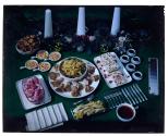 [Holiday buffet (advertisement)]