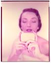 [Woman with bar of soap (Palmolive)]
