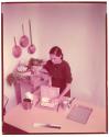 [Woman baking]