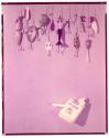 [Fishing lures and cigarettes (Old Gold)]
