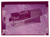 [Box and tube of shampoo (Prell)]