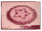 [Pie with star design]