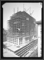 [Empire State Building under construction]