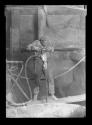 Rock Driller Working On Skyscraper Foundation Empire State