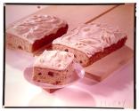 [Pieces of sheet cake]
