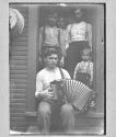 Steel Worker Recreation Homestead, PA 1910/ Slavic Steel Worker 1908
