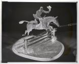 [Figurine of a man riding a horse (Hunter)]