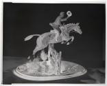 [Figurine of a man riding a horse (Hunter)]