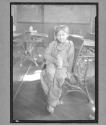 [Boy with Glass of Milk, Classroom]