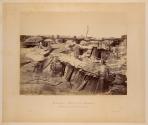 Quarters of men in Fort Sedgwick, generally known as Fort Hell