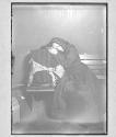 "Slovak" Woman Immigrant Taking Nap In Baggage/1905