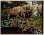 Footbridge over the pond in Giverny, France