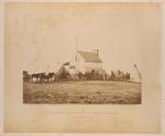 The Shebang, or Quarters of U. S. Sanitary Commission, Brandy Station.