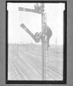 Repairing Semaphore, PA RR (electric) N.Y.C. 1930