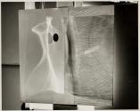 Light painting on hinged celluloid, (position 1)