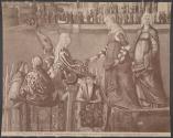 Accademia di Belle Arti, Un dettaglio del quadro il Principe Inglese prende commiato dal Padre ec (Vittore Carpaccio)