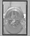 Worker in Heart of Turbine