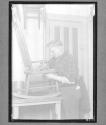 Blind Man Caning Chair, Syracuse