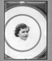 [Portrait of Sally Tompkins, Circular Image]