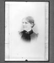 [Copy of a cabinet card of a woman (mother?)]