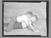 [Two Boys Wrestling]
