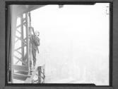 [Working on the Mooring Mast]