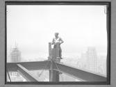 [Workman on Empire State]