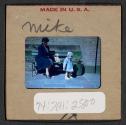 [Mimi Muray and a woman (travel slide)]