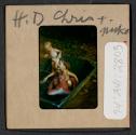 [Mimi and Nicholas Christopher Muray playing in a pool (travel slide)]
