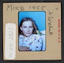[Mimi Muray and Archie the bird (travel slide)]