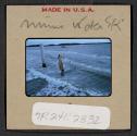 [Mimi Muray water skiing (travel slide)]