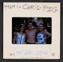 [Mimi, Nicholas Christopher, and Peggy Muray (travel slide)]