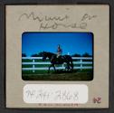 [Mimi Muray horseback riding (travel slide)]