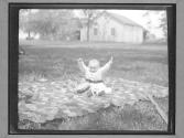 [Baby on Quilt]