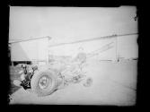 [Man on Tractor, Do Not Sound Horn]