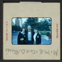 [Nickolas and Mimi Muray with a girl (travel slide)]