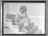 [Boy on steps, Georgia]