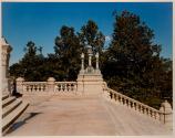 Balustrade, Pedistal, Light Fixture on the Intermediate Landing of the Eastern Approach