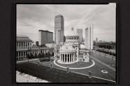 View of the Mother Church and Christian Science Center, Boston