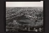 View of Brookline High School Athletic Field, Brookline, Massachusetts