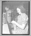 [Woman with Machine]